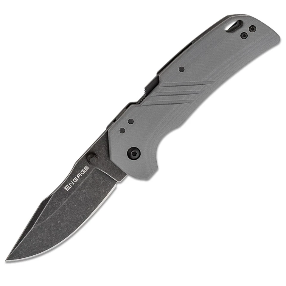 Cuchillo de bolsillo Cold Steel Engage 30DPLD-10BBY Atlas Lock gris G-10 AUS-10A Foto 1 de 1