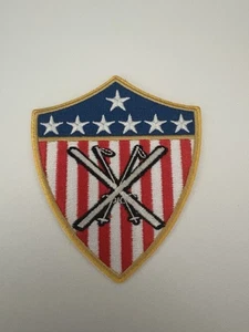 USA Ski Patch, 100% Embroidered, 3"x3.5", Iron-On, Ski Patch For Gear & Apparel - Picture 1 of 3