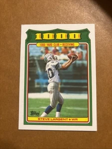 1988 Topps Steve Largent #14 Seattle Seahawks 1000 Yard Club NM-MINT - Picture 1 of 1