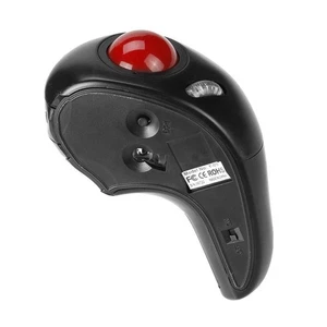 For PC Laptop USB Wireless Trackball Mouse Portable Handheld Trackball Mice - Picture 1 of 7