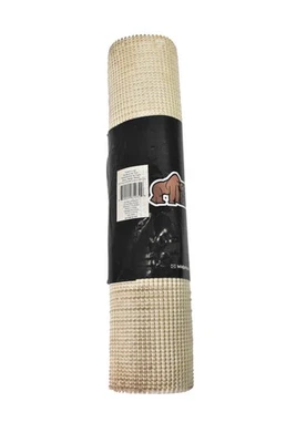 Revestimiento de estante para cajón Gorilla Grip 17,5 pulgadas x 10 pies rollo antideslizante antiadhesivo para nieve Foto 1 de 4