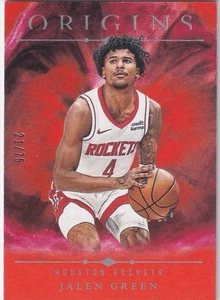 24/25 PANINI ORIGINS JALEN VERDE ARANCIONE /75 RAZZI HOUSTON  - Foto 1 di 1