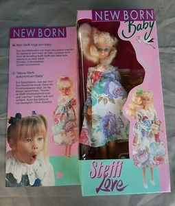 Steffi Love New Born Baby Fashion Doll - "Pregnant" Doll Vintage 1992 Simba NrfB - Picture 1 of 8