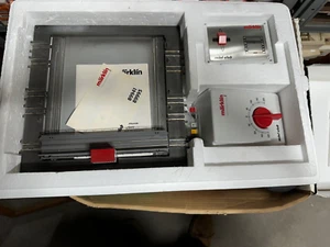 Marklin 89941 Z Transfer Table with Controller& Transformer. org Box Rare - Picture 1 of 12