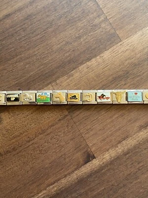 20 Dijes Vaquera/Caballo/Pulsera Occidental Dije Italiano Nuevo Foto 1 de 4