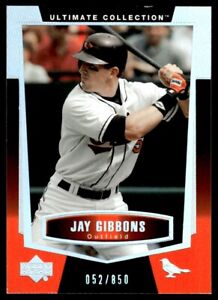 2003 Upper Deck Ultimate Collection Jay Gibbons 052/850 Baltimore Orioles #83
