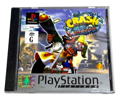 Crash Bandicoot 3 Warped PS1 PS2 PS3 (Platinum) PAL *Complete* - Image 1 of 4