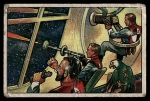 1951 Bowman Jets, Raketen, Raumfahrer #32 in tödlicher Gefahr - Bild 1 von 2