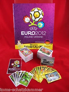 Panini Euro 2012 Satz komplett + Softcover Album + Neuer = alle Sticker EM 12 - Picture 1 of 4