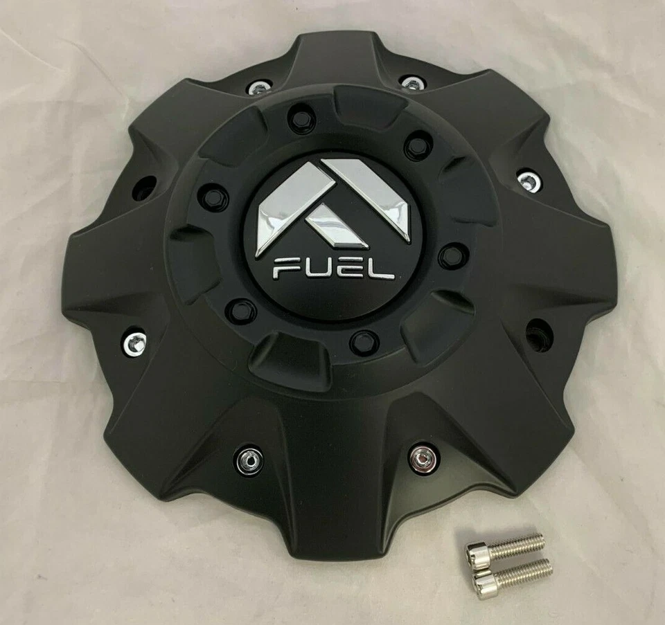FUEL FLAT BLACK WHEEL RIM CENTER CAP 1001-63B M-542 904-14 1001-58 REV M-447  - Image 1 of 1