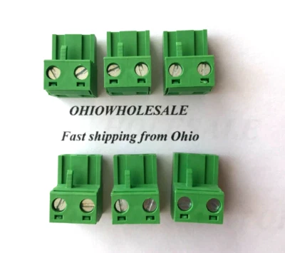 2 Pin 7.62mm Phoenix Plug For Crestron Adagio AES  pack of 6 - Image 1 of 4