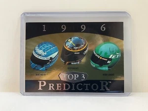 1996 Top 3 Predictor Upper Deck Insert Card NASCAR Mark Martin Rusty Wallace T5 - Picture 1 of 4