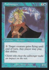 MTG Magic the Gathering Sailmonger Mercadian Masques Uncommon Near Mint 