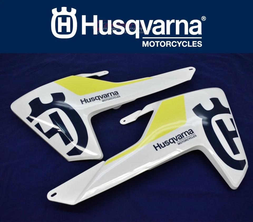 Juego de alerón cubierta de radiador FE TE 150-501 ~17-19 OEM Husqvarna (ver años) #B211 Foto 1 de 4