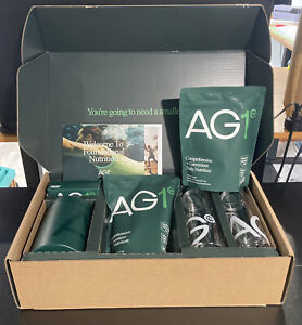 MEGA Set 2 bags ATHLETIC GREENS- 2 Shaker Bottles, Canister, Scoop, D3 K2 & More