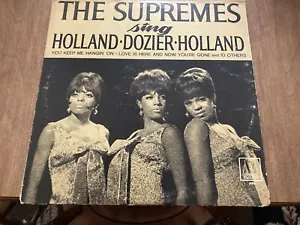 THE SUPREMES SING..HOLLAND DOZIER HOLLAND ORG '67 STEREO CLASSIC SOUL - Bild 1 von 6