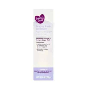 Parent's Choice Maximum Strength Diaper Rash Ointment Cream 4 oz - Picture 1 of 6