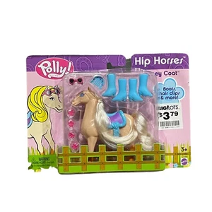Cappotto vintage Polly Pocket Hip Horses miele 2003 nuovo da collezione - Foto 1 di 2