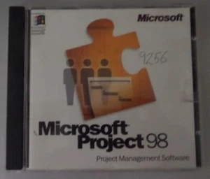 Microsoft Project 98 Project Management Software w/ Key - Photo 1/1
