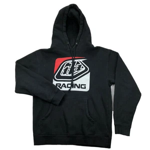 Troy Lee Designs Mens Small Black Pullover Hoodie Sweater - Picture 1 of 6