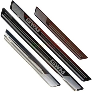 For GWM Cannon Ute Haval Jolion H6 GT Thin Chrome Car Door Sill Plate Protector - Picture 1 of 8