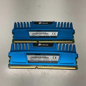 8GB (2x4GB) CORSAIR VENGEANCE DDR3 PC3-15000 RAM 1866mhZ BLUE CMZ8GX3M2A1866C9B - Picture 1 of 3