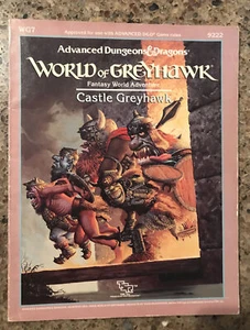 AD&D Advanced Dungeons & Dragons WG7 Castle Greyhawk 9222 - Bild 1 von 3
