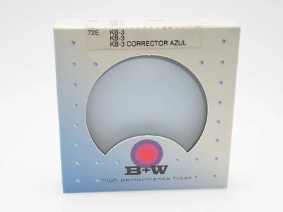 B+W 72mm KB3 Colour Correction Cooling Filter - Image 1 of 4
