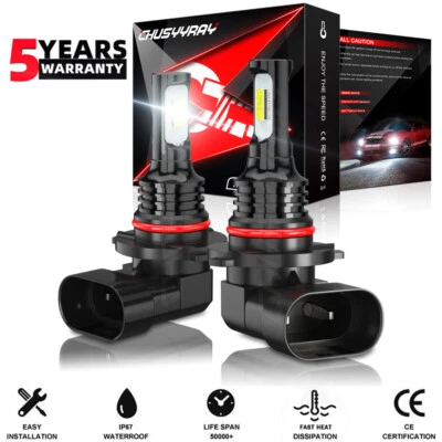 For Lexus IS250 ES350 LS460 RX350 9006 HB4 9145 H10 LED Fog Lights Bulbs White - Image 1 of 4