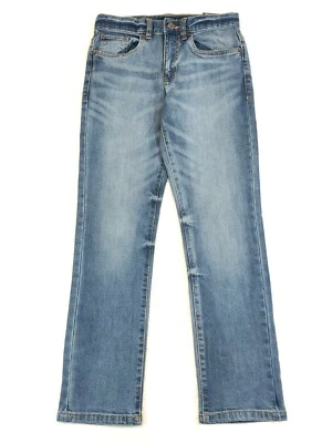 Jeans Lucky Brand Auténticos Ajustados Juveniles Talla 12 - Cintura Ajustable Lavado Medio Foto 1 de 4