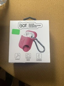 iJoy Silicone Protective Cover For Apple Airpods - Red - Photo 1 sur 1
