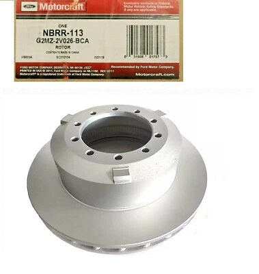 OE 等效盘式制动转子后 10-Lug 适用于福特 MOTORCRAFT NBR-113,NBRR113 — 第 1/4 张图片