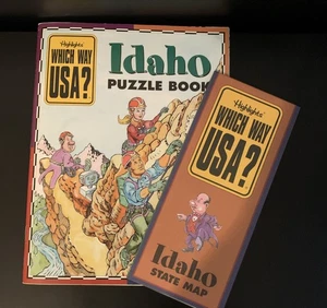 Highlights Idaho Welcher Weg USA Rätselbuch mit Karte - Bild 1 von 1