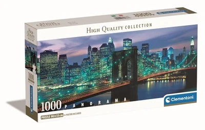 Clementoni Puzzle Collection Panorama - New York Brooklyn Bridge - 1000 Pez 6rQt - Immagine 1 di 4