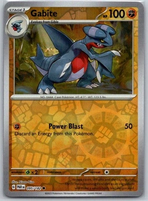 Gabite 095/182 Reverse Holo SV04: Paradox Rift NM - Image 1 of 2