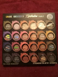 SHADE OBSESSED EYESHADOW VAULT ( THE COLOR WORK SHOP ) 24 LIDSCHATTEN - NEU - Bild 1 von 2
