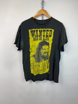Camisa para hombre Cactus Jack Wanted WCW WWE ECW Mick Foley 2017 Foto 1 de 4