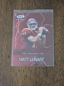 2006 MATT LEINART SA GE COLLECTIBLES 5/10 HIT 1 OF 2500 USC TROJANS - Picture 1 of 2