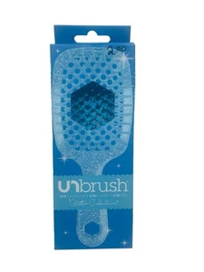 Unbrush Wet & Dry Vented Detangling Hair Brush Glitter Collection Sapphire NEW!! - Bild 1 von 4