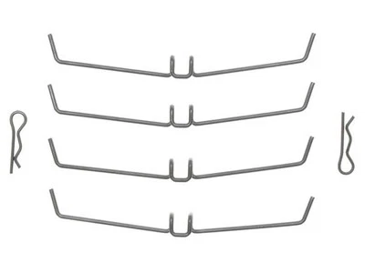 Kit de herrajes de freno delanteros Raybestos 44756HWQD 1969 1970 para Jaguar XJ 1968-1971 Foto 1 de 2