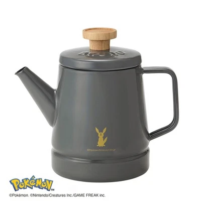 BRUNO Eevee Friends Enamel Kettle 1.6L Gray | Limited Umbreon Design Japan New - image 1 of 4