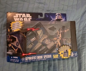 Hasbro Star Wars The Clone Wars Separatist Droid Speeder With Battle Droid 2010 - Picture 1 of 8