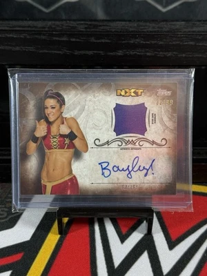 2016 Topps WWE Undisputed - Autographed Relics Bayley #UAR-BAY Bronze /99 RPA  - Image 1 of 2