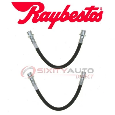 2 pc Raybestos Front Brake Hydraulic Hose for 2007-2014 Toyota 4Runner - vq - Imagem 1 de 4