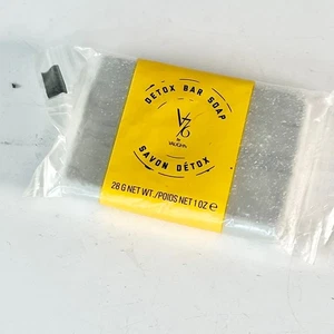V76 by Vaughn Savon Detox Bar Soap Face Wash Charcoal Impuritues Travel 1 oz New - Picture 1 of 5