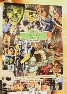 THE CLASSIC MONSTERS SCRAPBOOK. free postage UK. - Picture 1 of 2