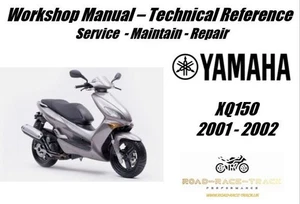 Yamaha XQ150 XQ 150 Manuale Officina Servizio Riparazione USB 2001 -2002 - Foto 1 di 11