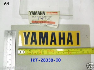 Yamaha TZR250 Top Cowling Decal NOS Genuine Front Cover Graphic OEM 1KT-28338-00 - Bild 1 von 3