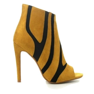 Zapatos para mujer Cape Robbin punta abierta tacón alto moda tobillo talla:8 Foto 1 de 4