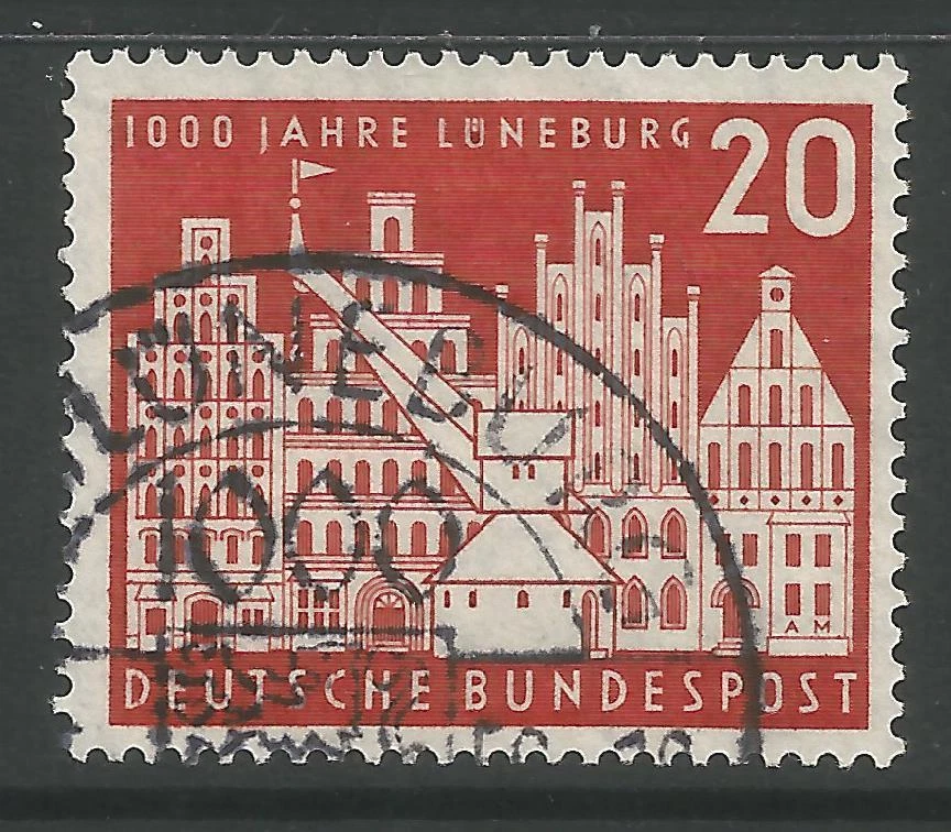 WEST GERMANY. 1956. Millenary of Luneberg Commem. SG: 1156. Very Fine Used - Image 1 of 1